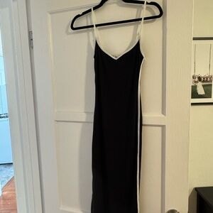 Princess Polly Black and White Maxi Dress